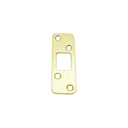 Dexter by Schlage J250027 4 Hole Deadbolt Strike with a Round Corner
