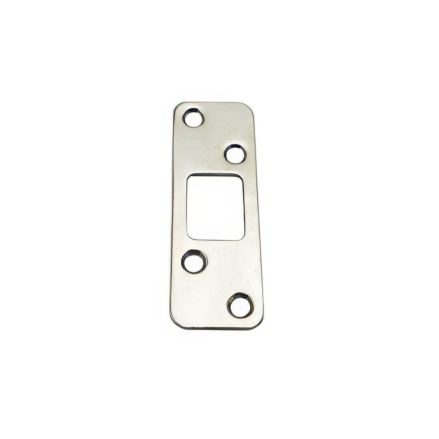 Dexter by Schlage J250027 4 Hole Deadbolt Strike with a Round Corner