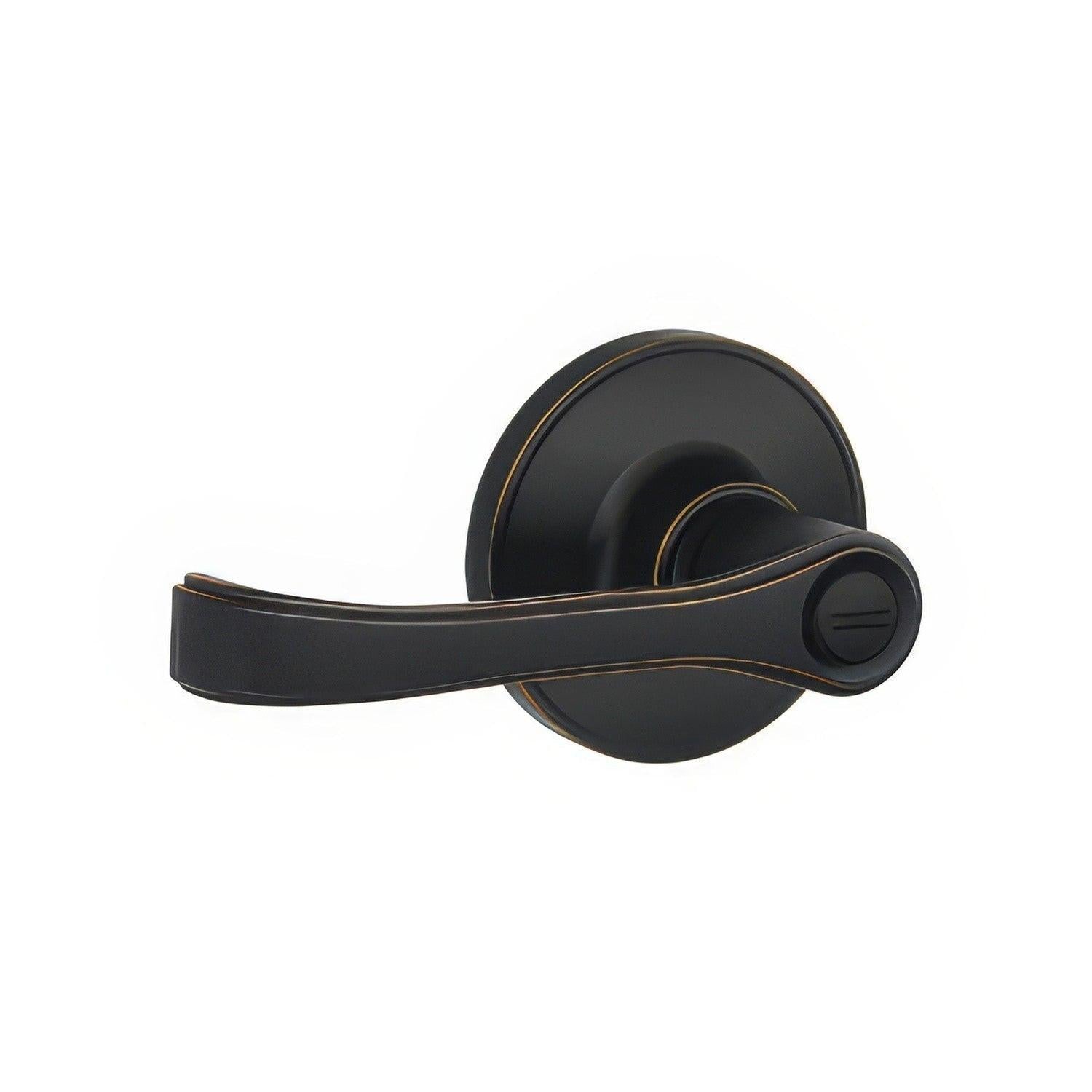 Dexter by Schlage J40PTOR Torino Push Button Privacy Door Lever