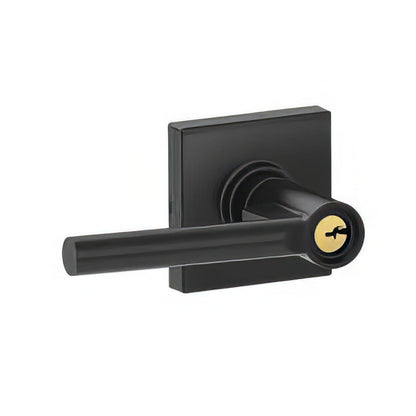 Dexter by Schlage J54-BRW-COL Broadway Single Cylinder Keyed Entry Door Lever with Collins Rose