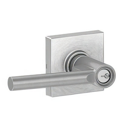 Dexter by Schlage J54-BRW-COL Broadway Single Cylinder Keyed Entry Door Lever with Collins Rose