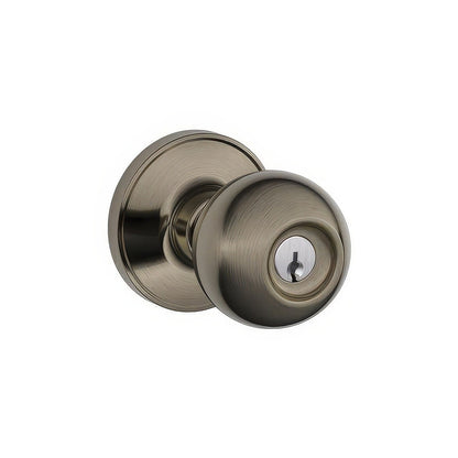 Dexter by Schlage J54CNA Corona Single Cylinder Keyed Entry Door Knob
