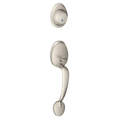 Dexter by Schlage JH58BAR Single Cylinder Keyed Entry Handleset.