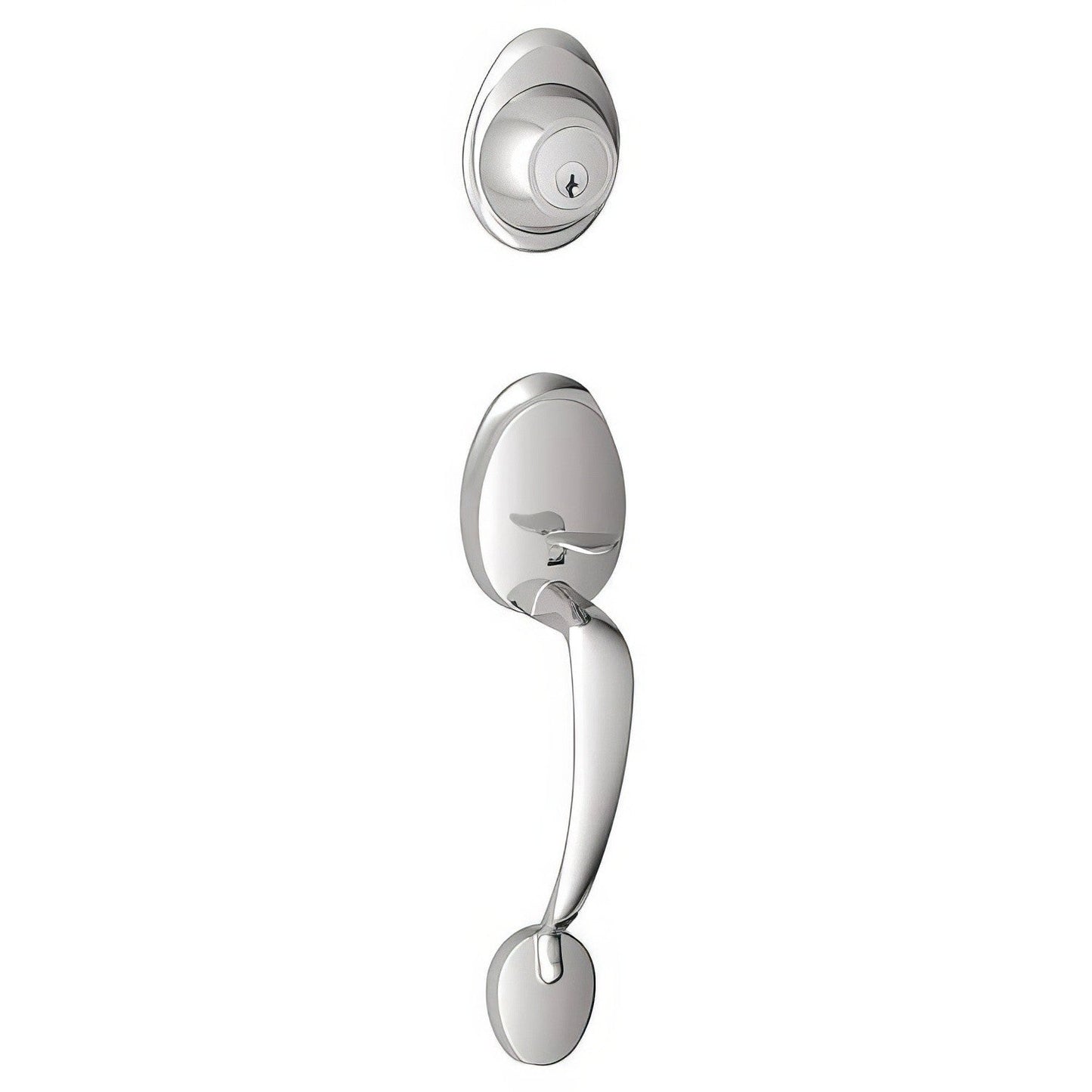 Dexter by Schlage JH58BAR Single Cylinder Keyed Entry Handleset.