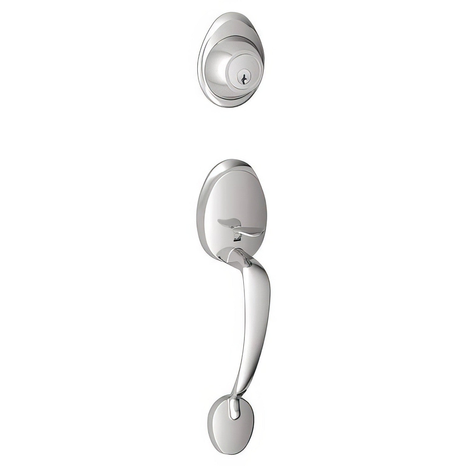 Dexter by Schlage JH58BAR Single Cylinder Keyed Entry Handleset.