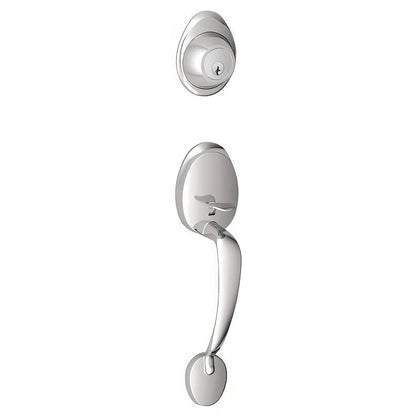 Dexter by Schlage JH58BAR Single Cylinder Keyed Entry Handleset.