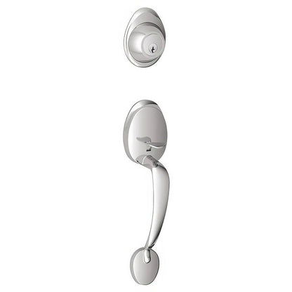 Dexter by Schlage JH58BAR Single Cylinder Keyed Entry Handleset