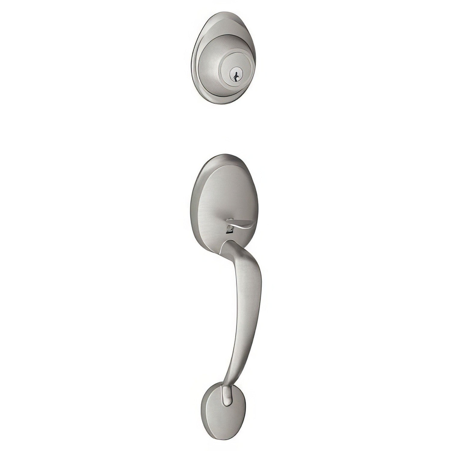 Dexter by Schlage JH58BAR Single Cylinder Keyed Entry Handleset.
