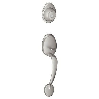 Dexter by Schlage JH58BAR Single Cylinder Keyed Entry Handleset.