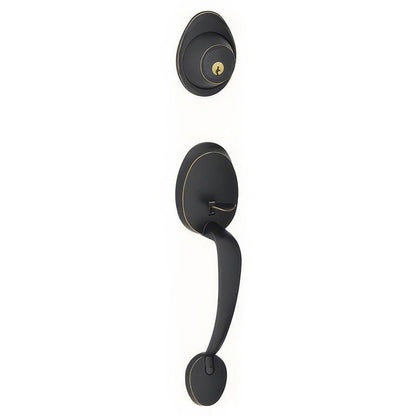 Dexter by Schlage JH58BAR Single Cylinder Keyed Entry Handleset