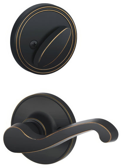 Dexter by Schlage JH59LAS-LH Lasalle Left Handed Interior Pack Lever