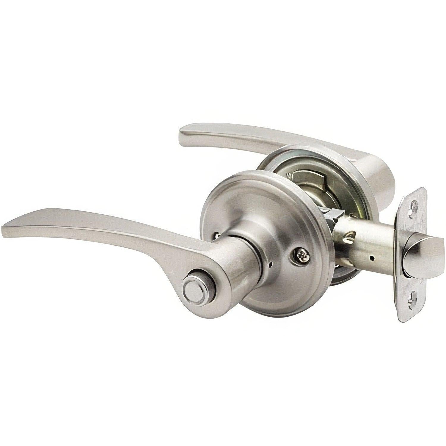Copper Creek KL2231 Kash Privacy Door Lever Set with Push Button