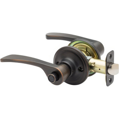 Copper Creek KL2231 Kash Privacy Door Lever Set with Push Button