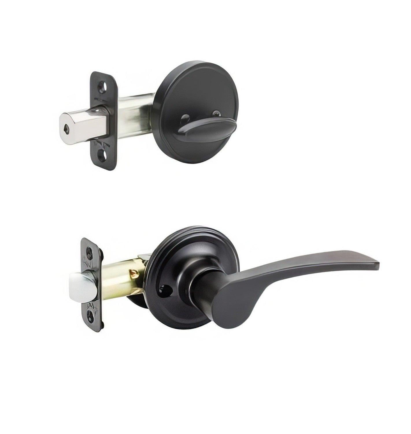 Copper Creek KL2810LH Kash Left Handed Sectional Single Cylinder Handleset