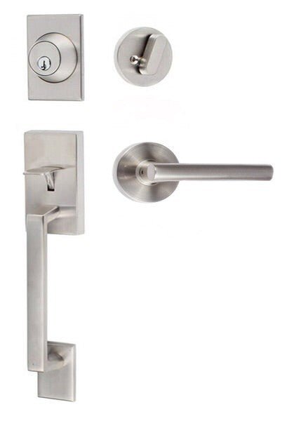Sure-Loc KN507-R-JU Koln Handleset with Juneau Interior Trim Lever