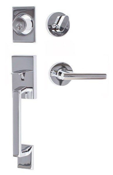 Sure-Loc KN507-R-JU Koln Handleset with Juneau Interior Trim Lever
