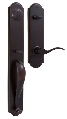Weslock L6645-U-0020 Philbrook Dummy Handleset with Bordeau Left Hand Door Lever.