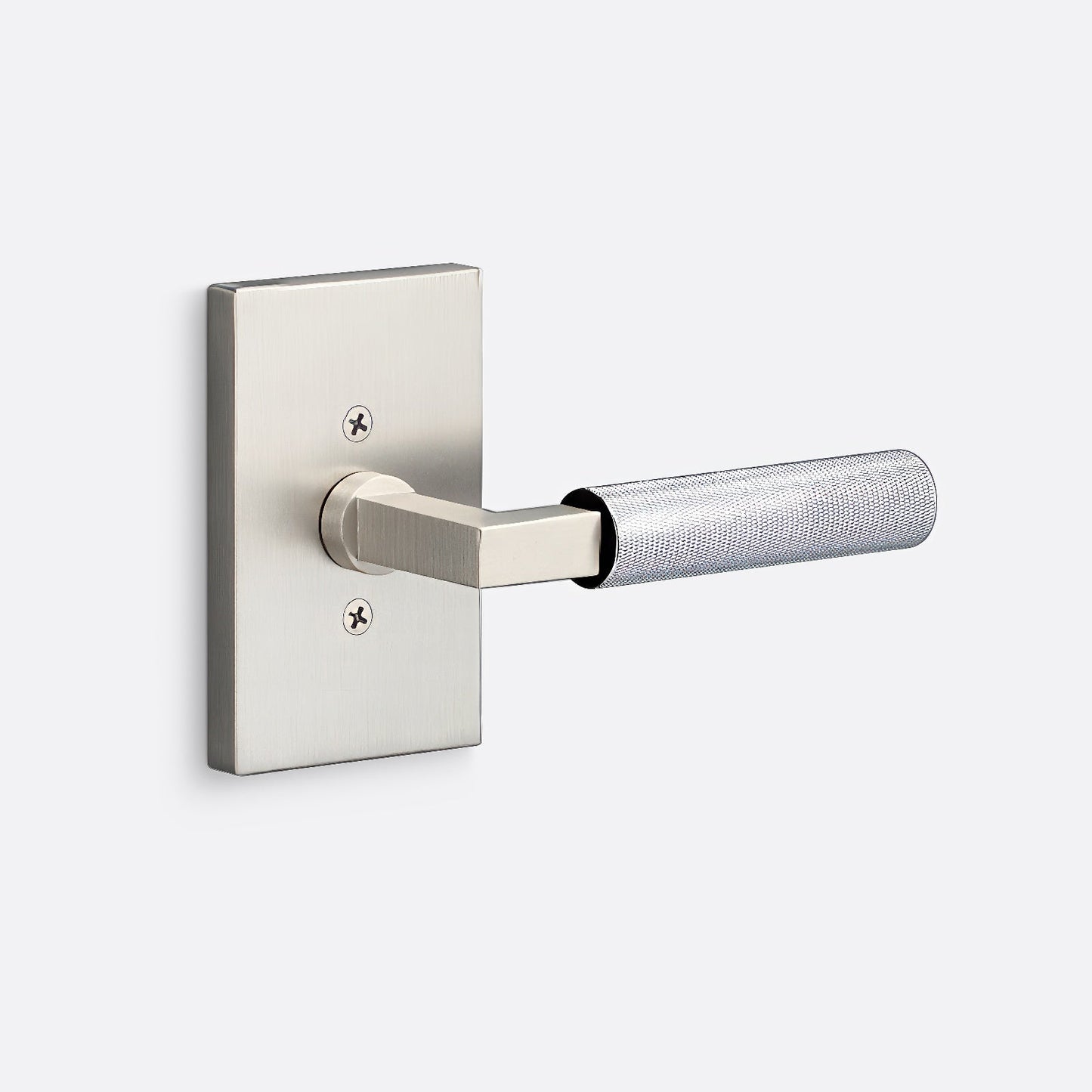 Sure-Loc LV100-GRIP-KN Knurled Grip Dummy Door Lever with Levanto Rosette