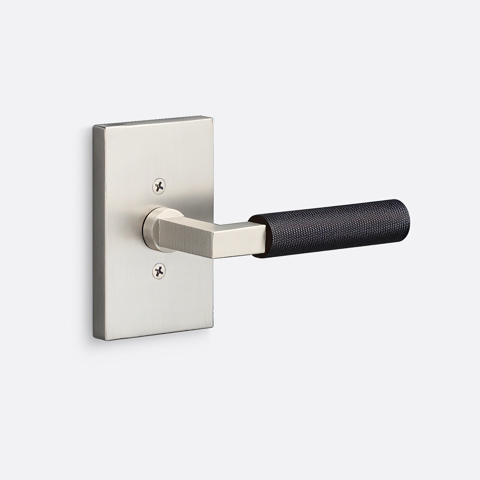 Sure-Loc LV100-GRIP-KN Knurled Grip Dummy Door Lever with Levanto Rosette