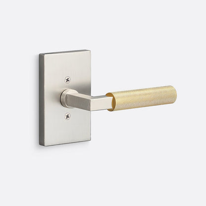 Sure-Loc LV100-GRIP-KN Knurled Grip Dummy Door Lever with Levanto Rosette.