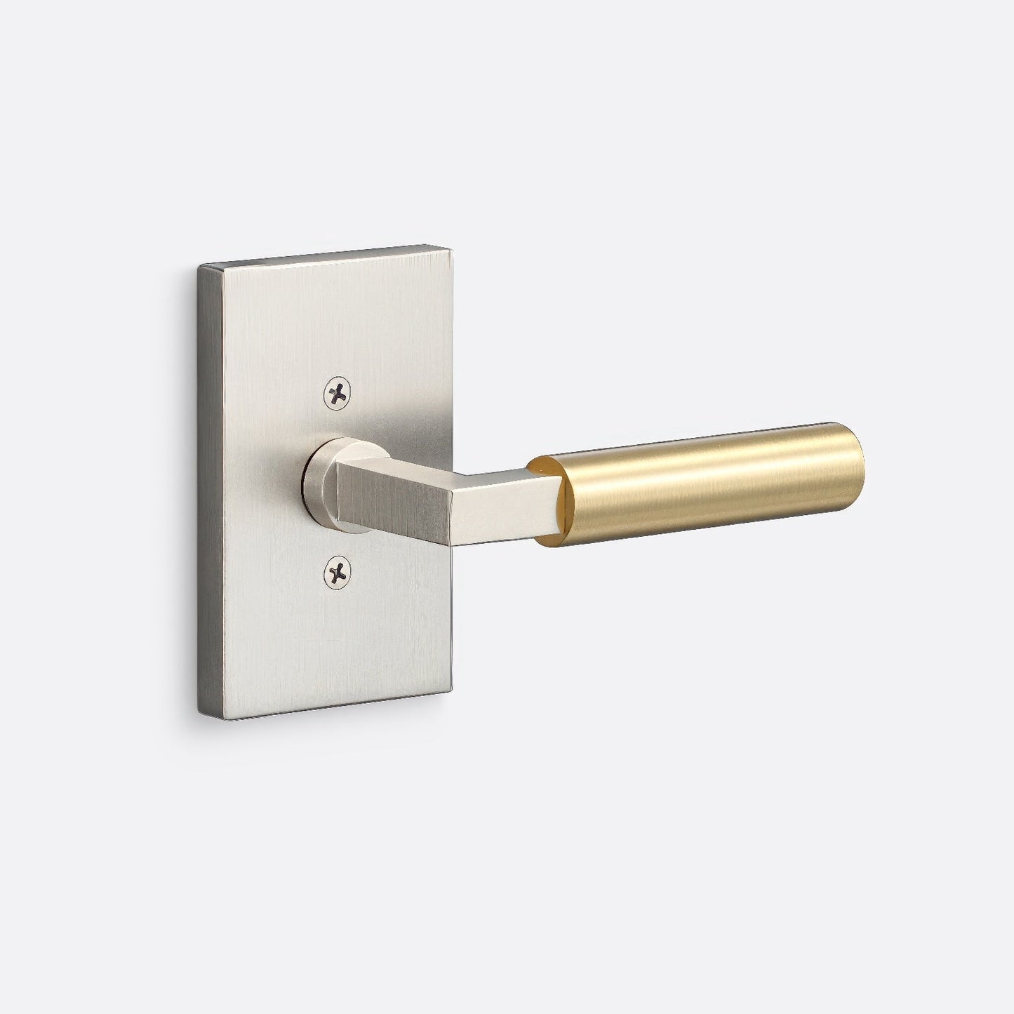 Sure-Loc LV100-GRIP-SM Smooth Grip Dummy Door Lever with Levanto Rosette.