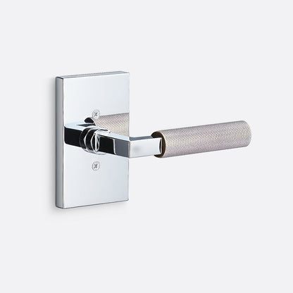 Sure-Loc LV100-GRIP-KN Knurled Grip Dummy Door Lever with Levanto Rosette
