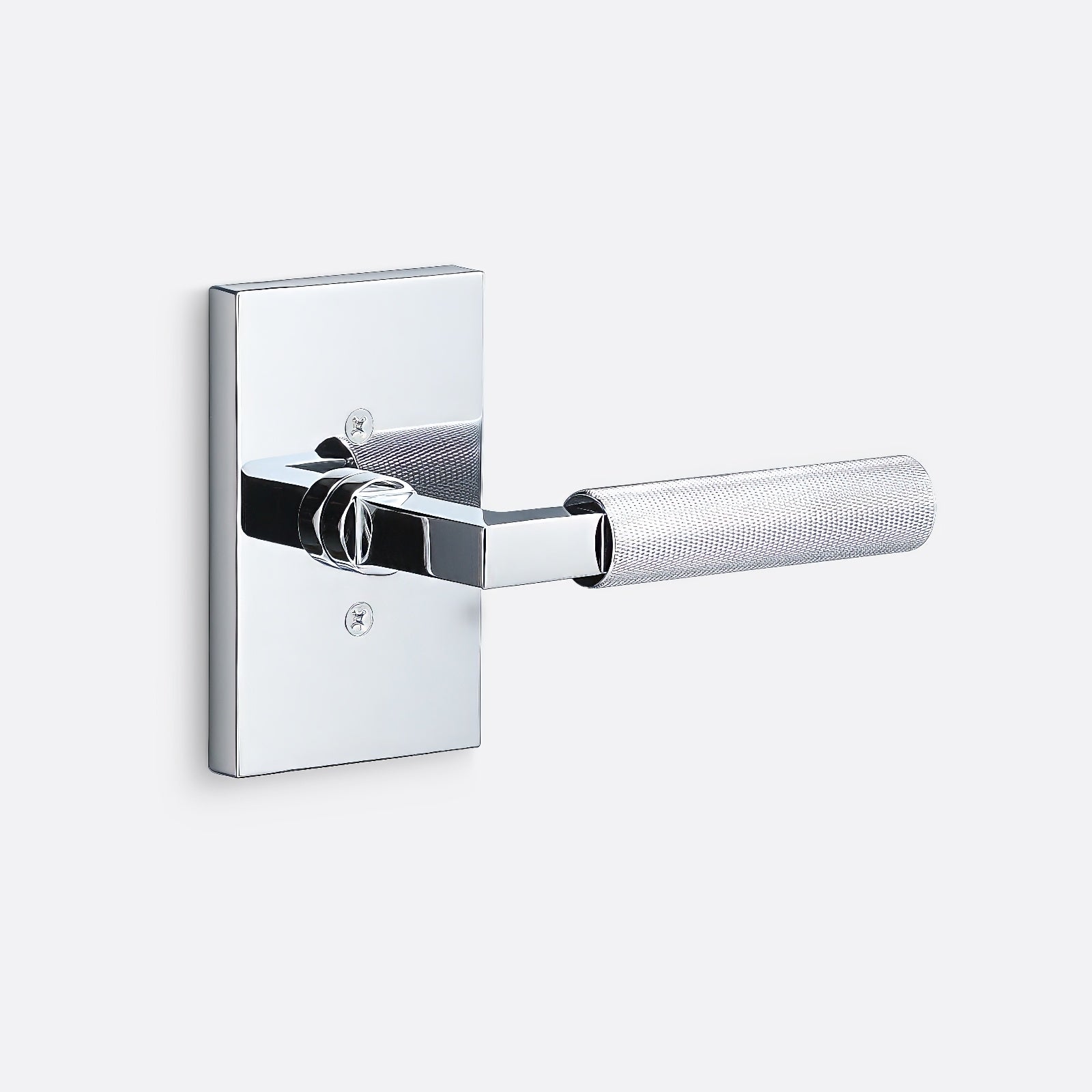Sure-Loc LV100-GRIP-KN Knurled Grip Dummy Door Lever with Levanto Rosette
