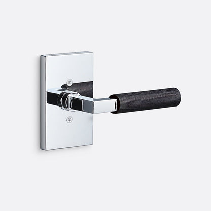 Sure-Loc LV100-GRIP-KN Knurled Grip Dummy Door Lever with Levanto Rosette