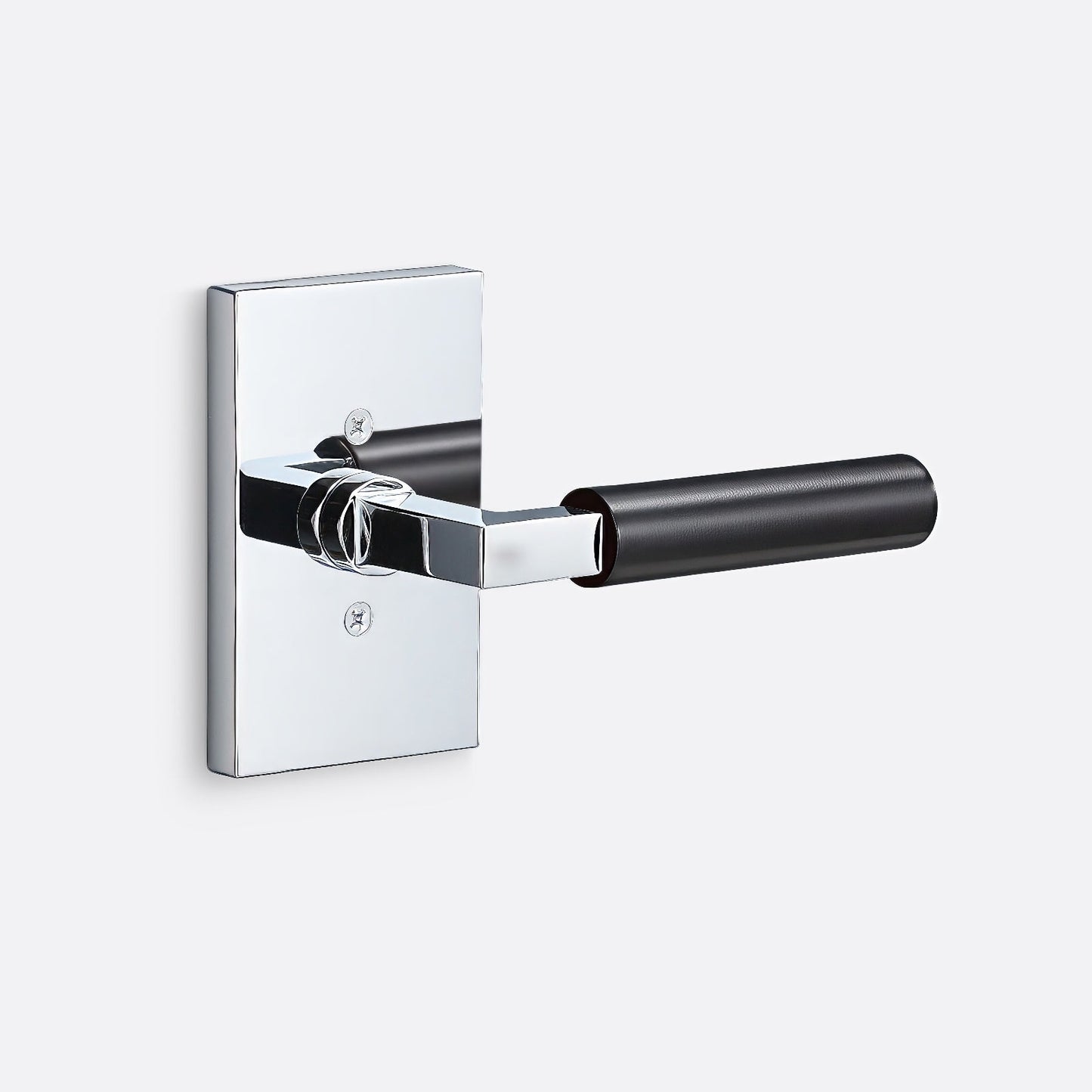 Sure-Loc LV100-GRIP-SM Smooth Grip Dummy Door Lever with Levanto Rosette