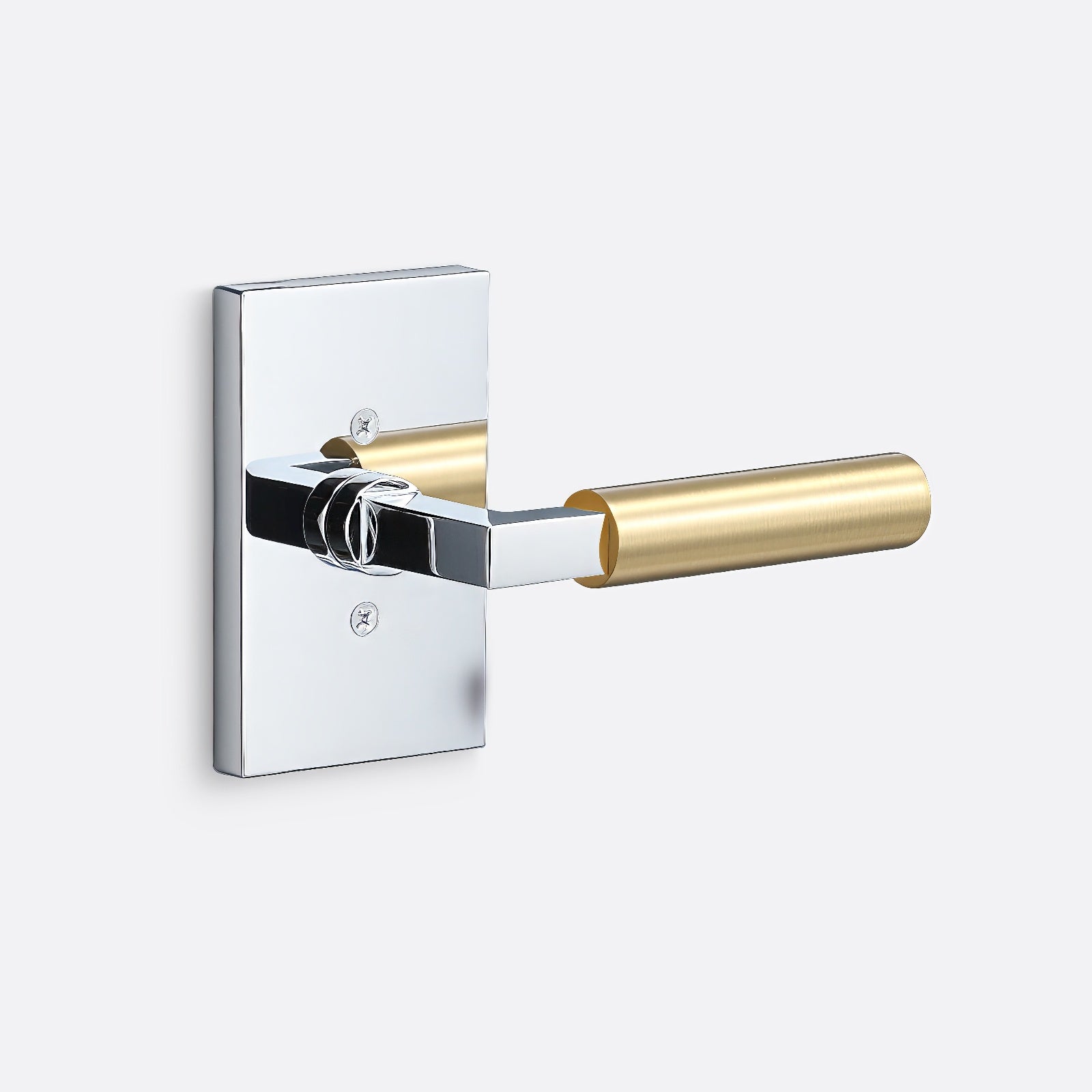 Sure-Loc LV100-GRIP-SM Smooth Grip Dummy Door Lever with Levanto Rosette.