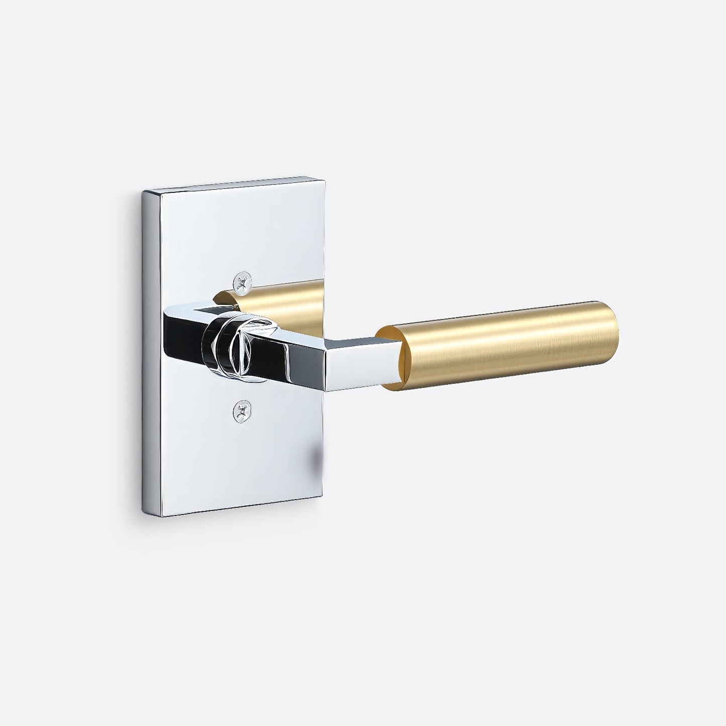 Sure-Loc LV100-GRIP-SM Smooth Grip Dummy Door Lever with Levanto Rosette