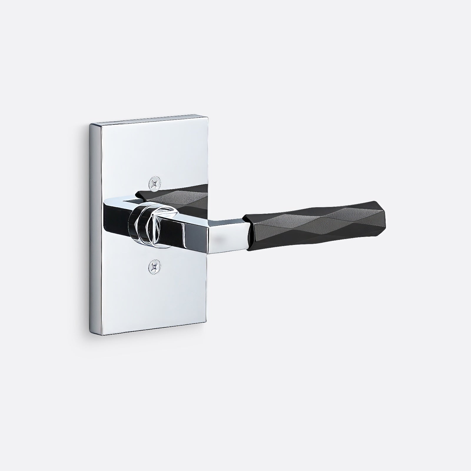 Sure-Loc LV100-GRIP-VT Vertex Grip Dummy Door Lever with Levanto Rosette.