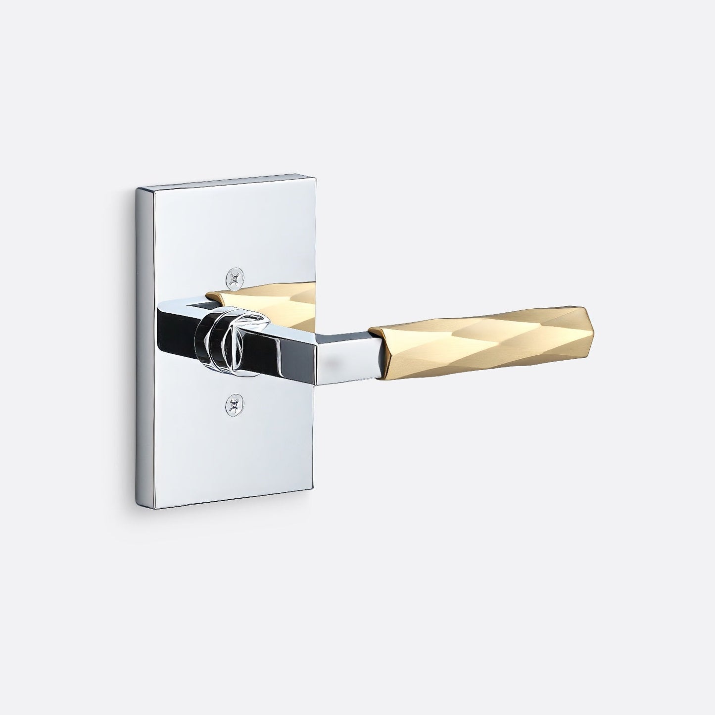 Sure-Loc LV100-GRIP-VT Vertex Grip Dummy Door Lever with Levanto Rosette