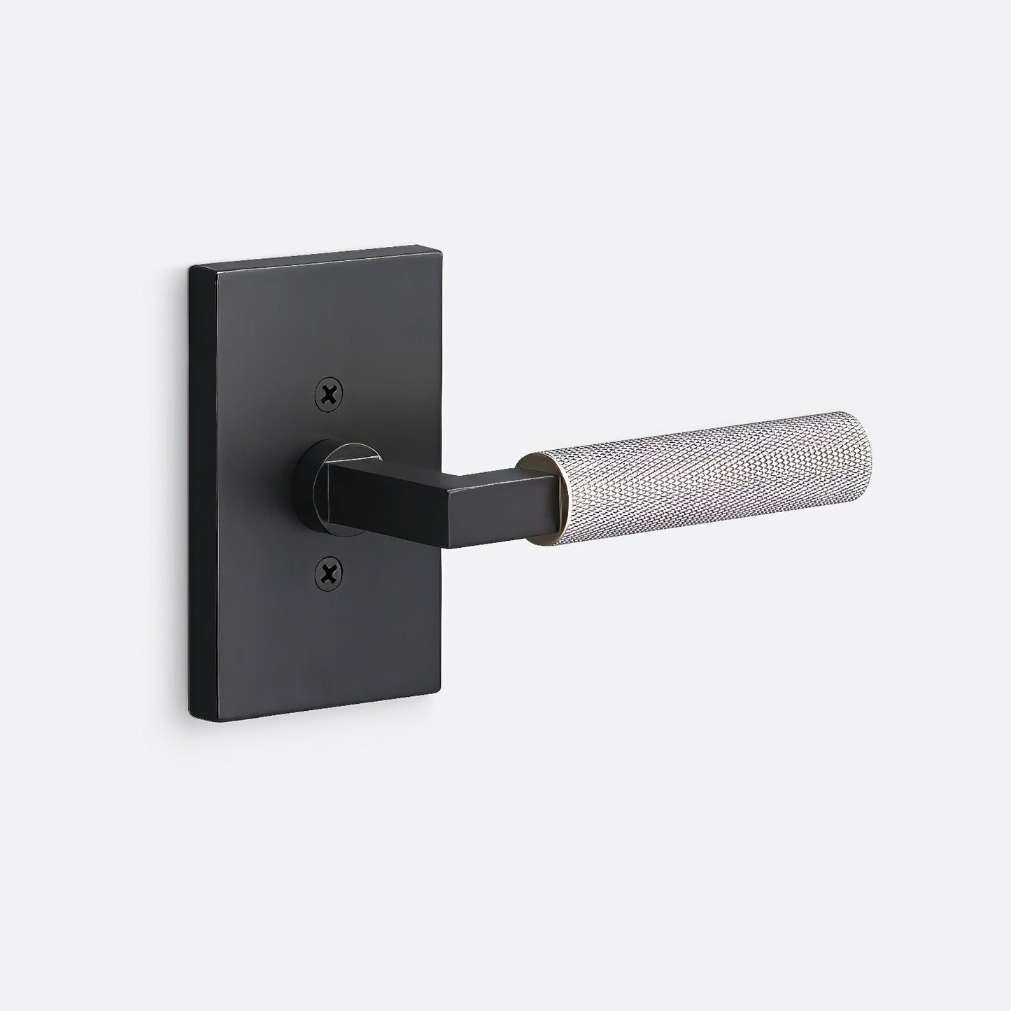 Sure-Loc LV100-GRIP-KN Knurled Grip Dummy Door Lever with Levanto Rosette