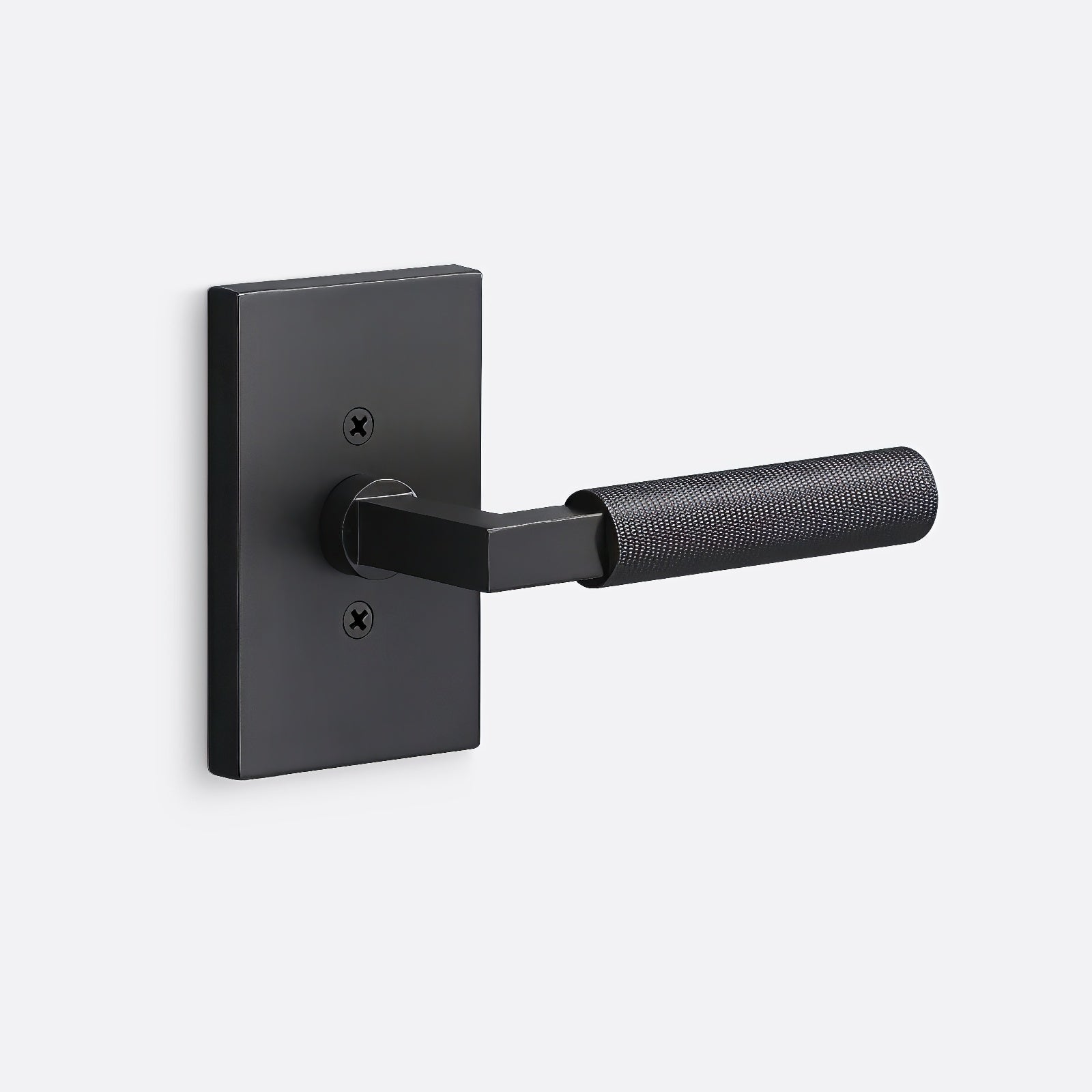 Sure-Loc LV100-GRIP-KN Knurled Grip Dummy Door Lever with Levanto Rosette
