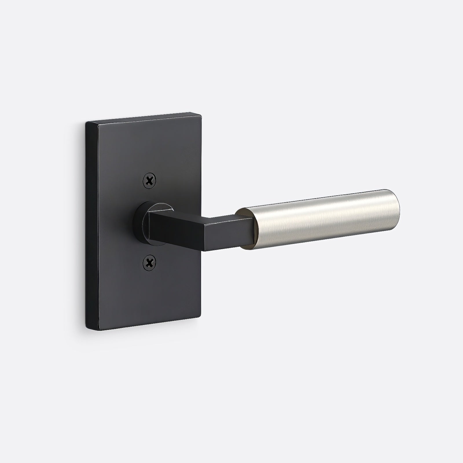 Sure-Loc LV100-GRIP-SM Smooth Grip Dummy Door Lever with Levanto Rosette.