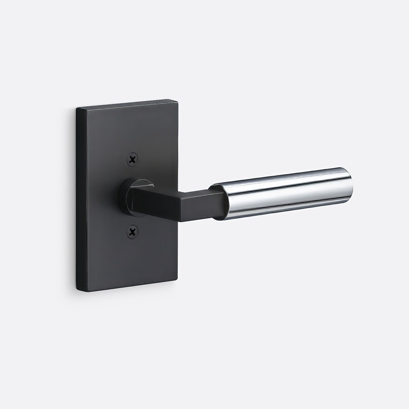 Sure-Loc LV100-GRIP-SM Smooth Grip Dummy Door Lever with Levanto Rosette