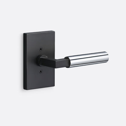 Sure-Loc LV100-GRIP-SM Smooth Grip Dummy Door Lever with Levanto Rosette