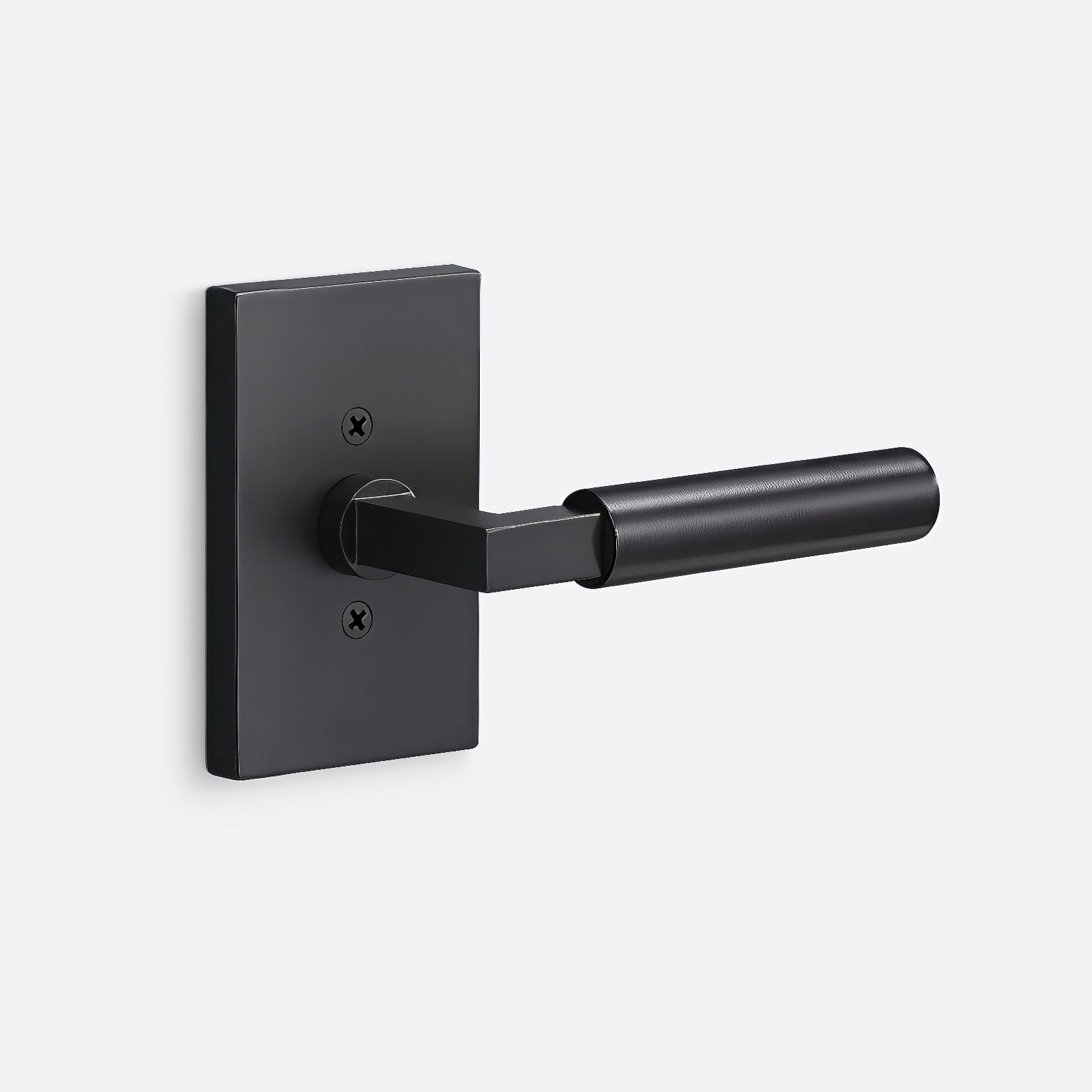 Sure-Loc LV100-GRIP-SM Smooth Grip Dummy Door Lever with Levanto Rosette