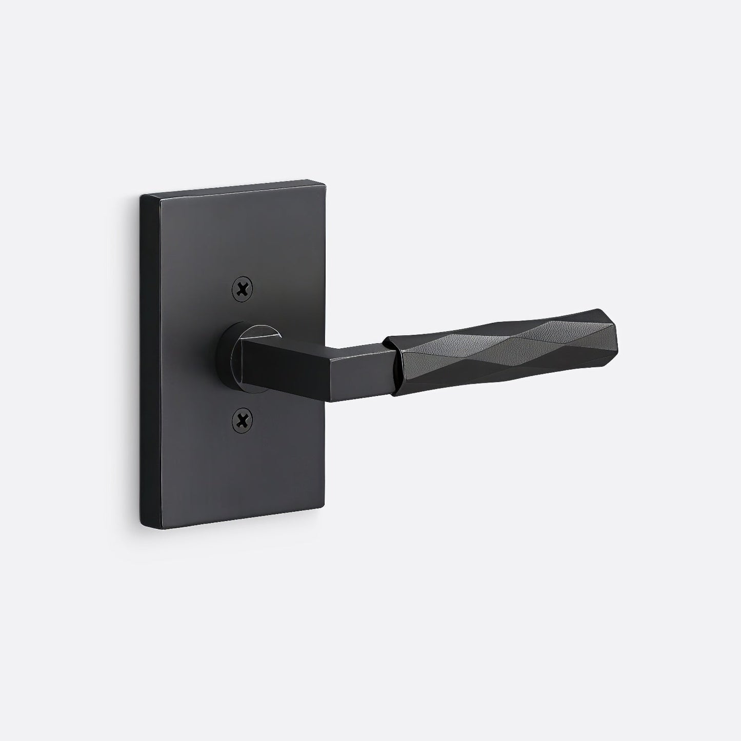 Sure-Loc LV100-GRIP-VT Vertex Grip Dummy Door Lever with Levanto Rosette.