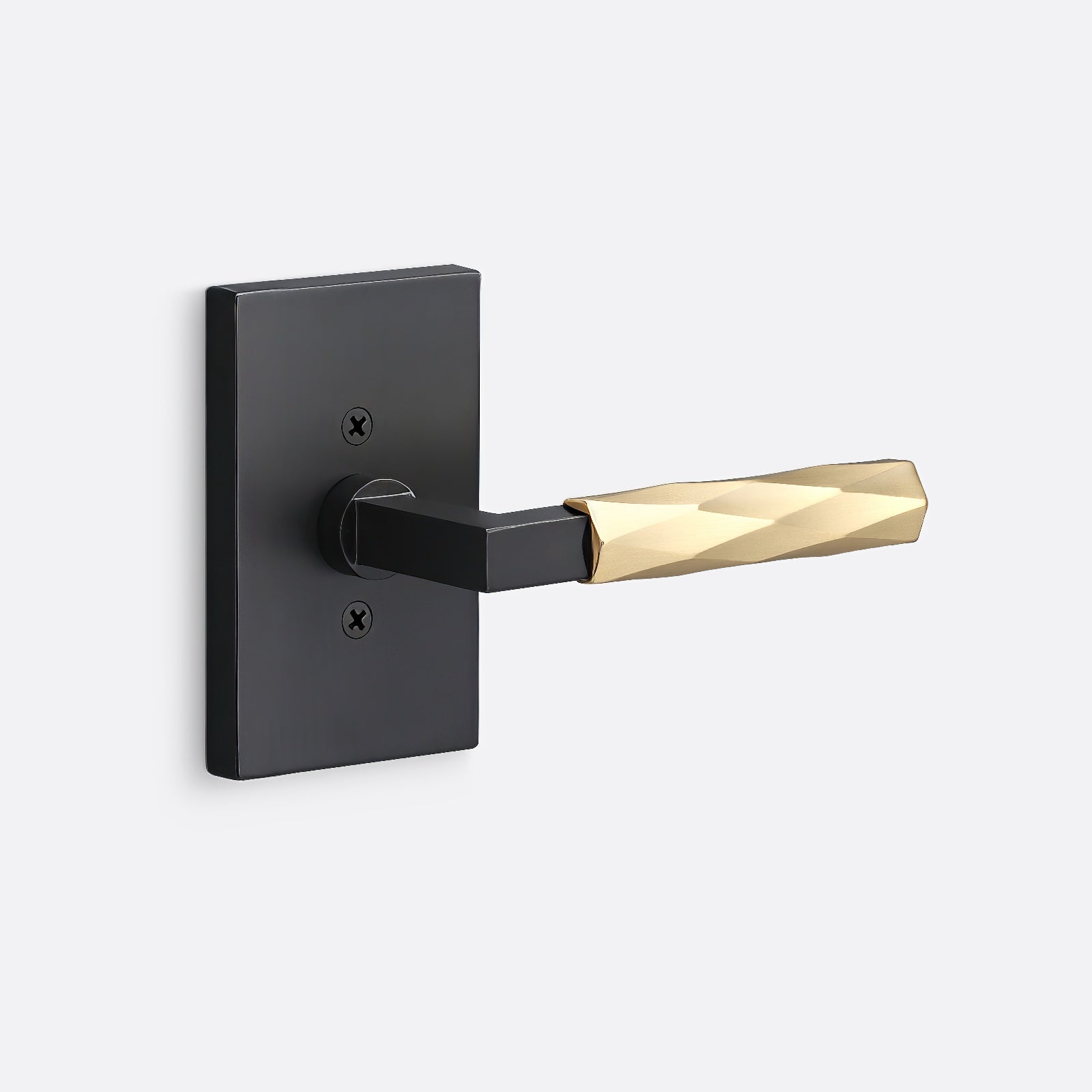 Sure-Loc LV100-GRIP-VT Vertex Grip Dummy Door Lever with Levanto Rosette