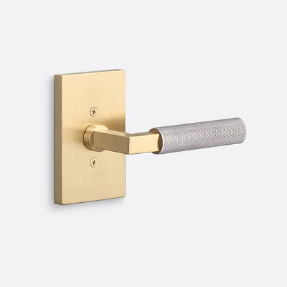 Sure-Loc LV100-GRIP-KN Knurled Grip Dummy Door Lever with Levanto Rosette
