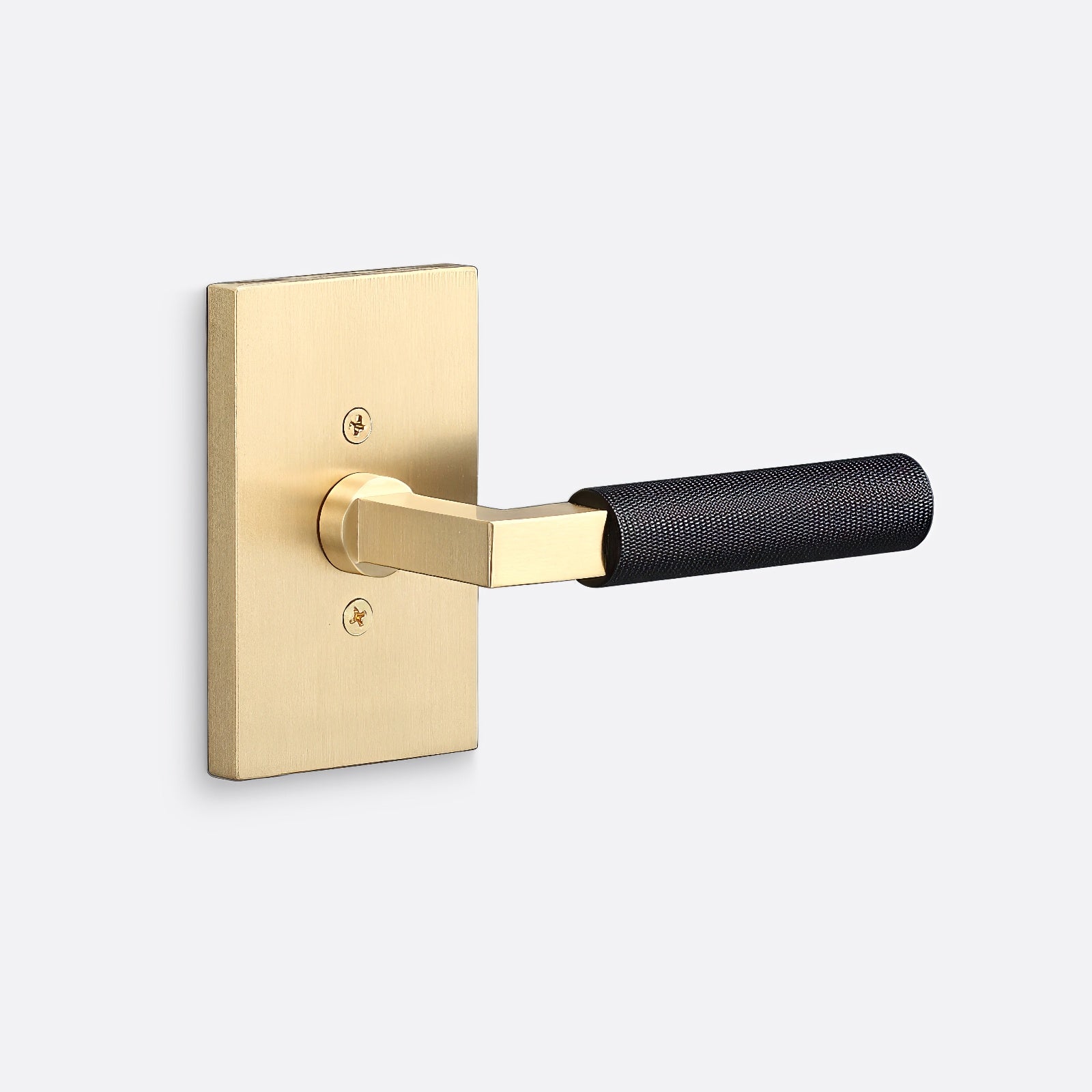 Sure-Loc LV100-GRIP-KN Knurled Grip Dummy Door Lever with Levanto Rosette