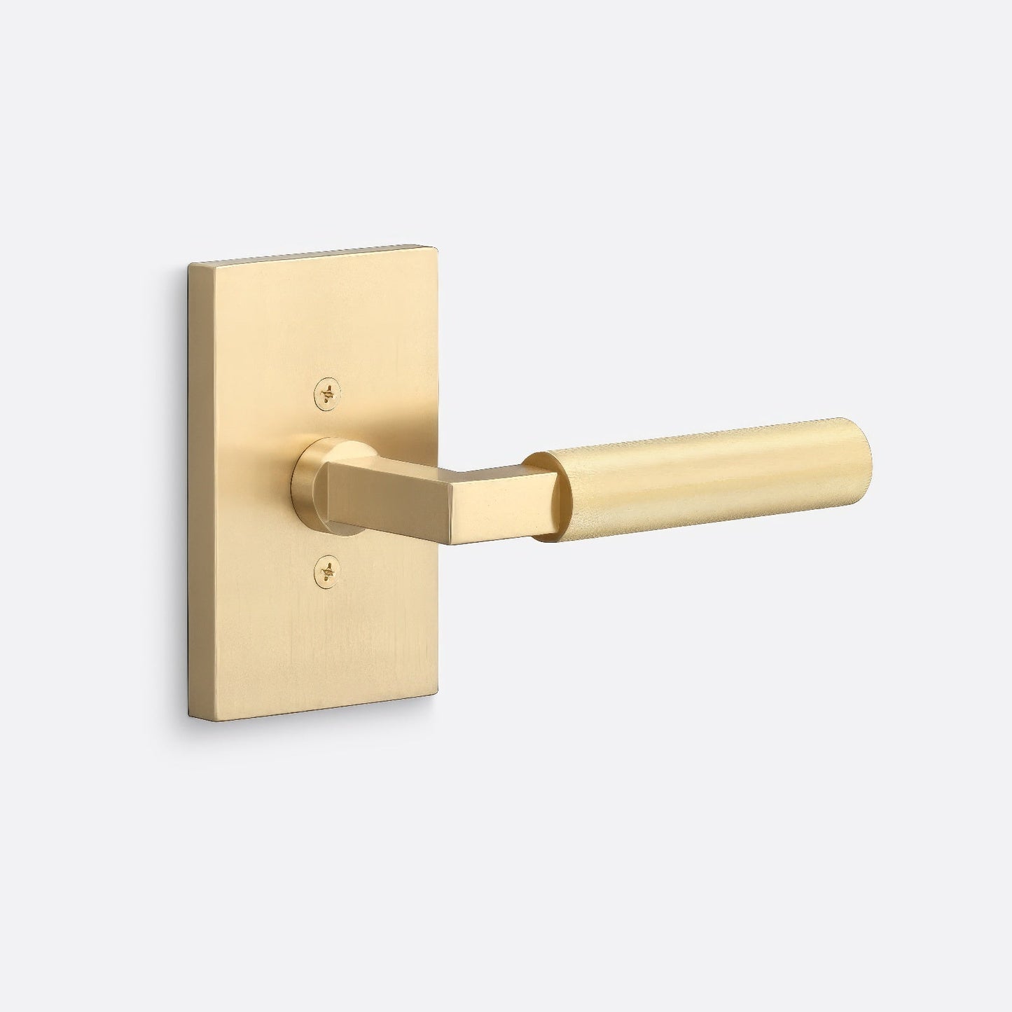 Sure-Loc LV100-GRIP-KN Knurled Grip Dummy Door Lever with Levanto Rosette.