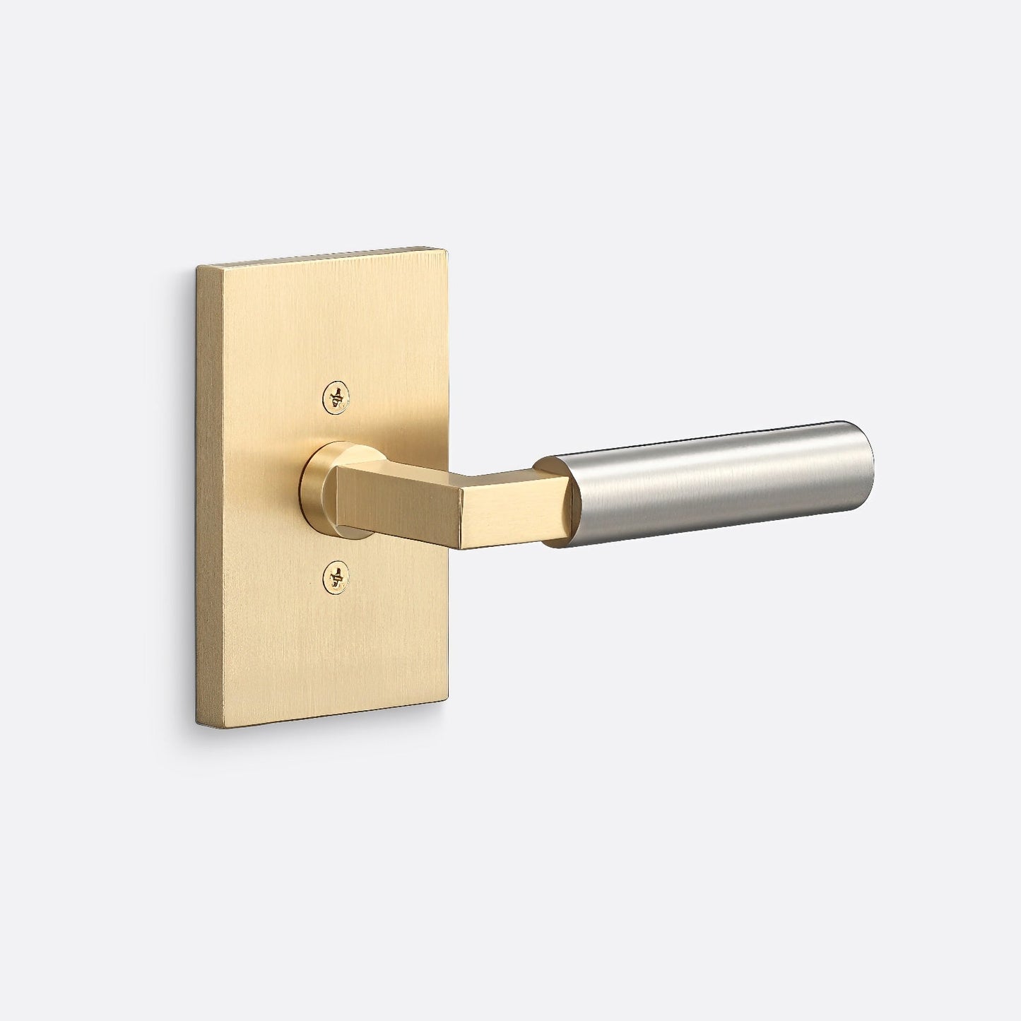 Sure-Loc LV100-GRIP-SM Smooth Grip Dummy Door Lever with Levanto Rosette.