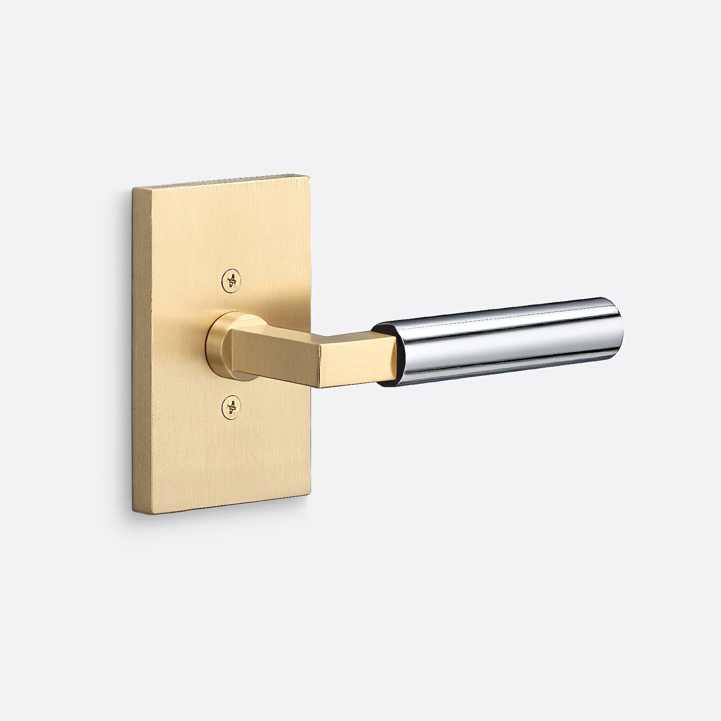 Sure-Loc LV100-GRIP-SM Smooth Grip Dummy Door Lever with Levanto Rosette.