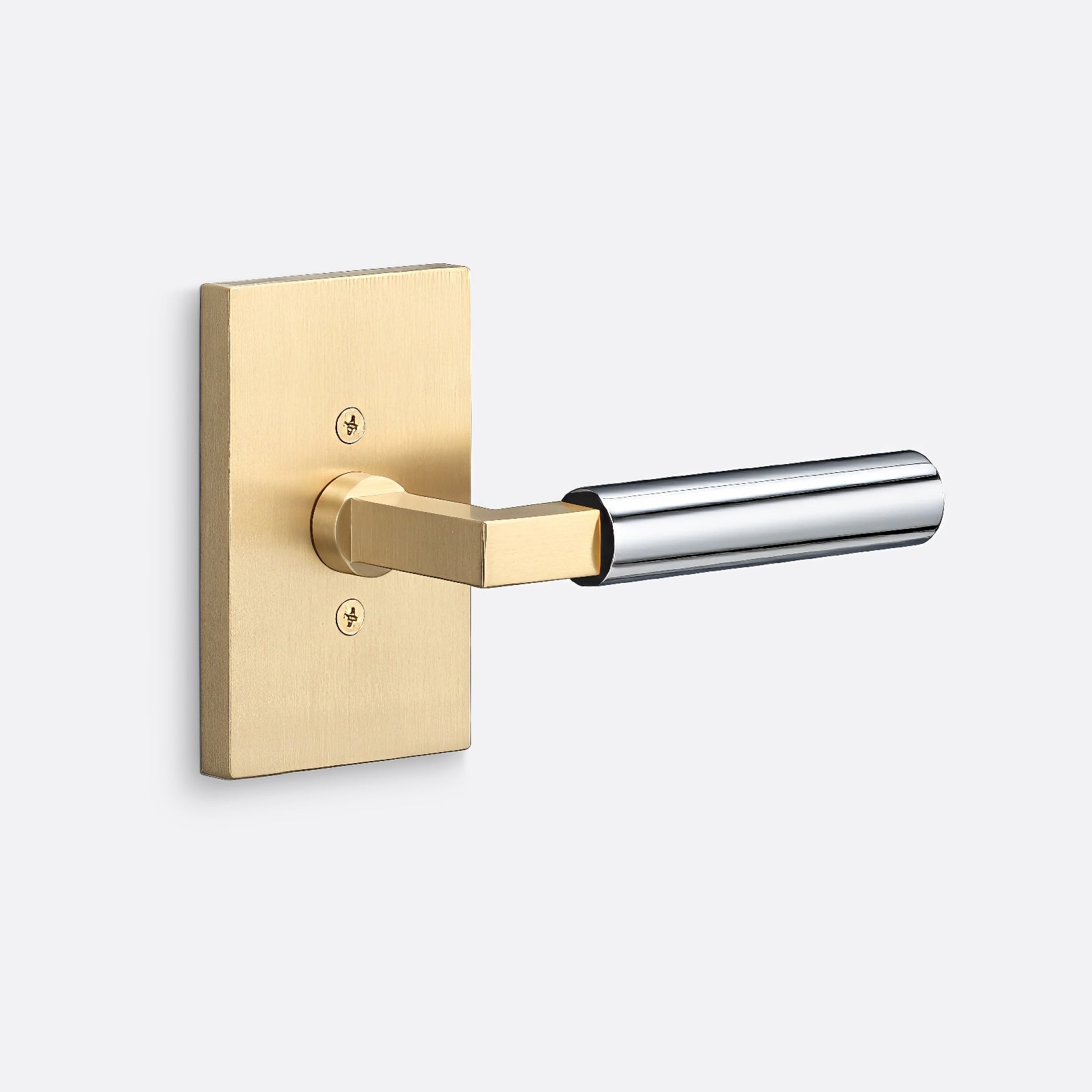 Sure-Loc LV100-GRIP-SM Smooth Grip Dummy Door Lever with Levanto Rosette