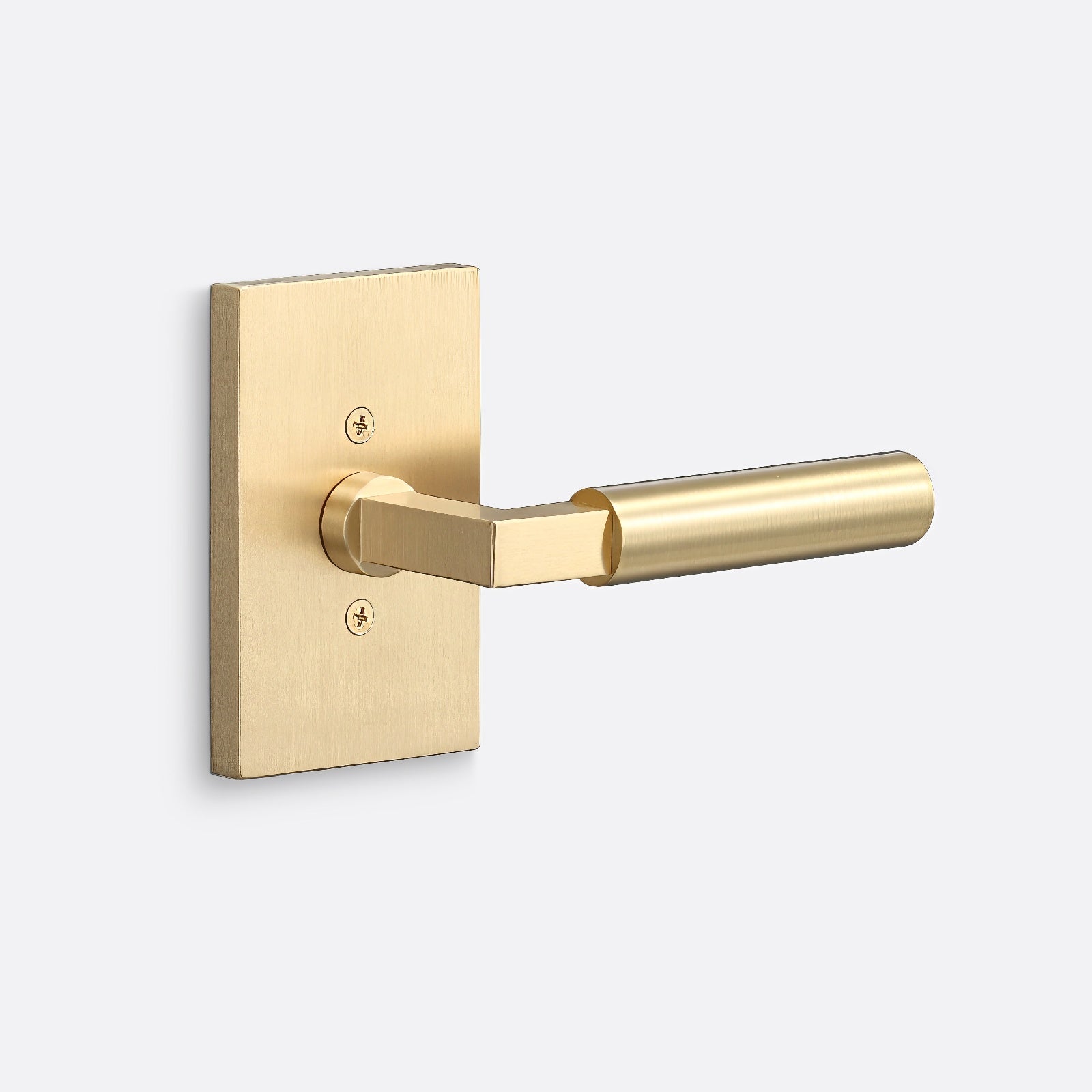 Sure-Loc LV100-GRIP-SM Smooth Grip Dummy Door Lever with Levanto Rosette