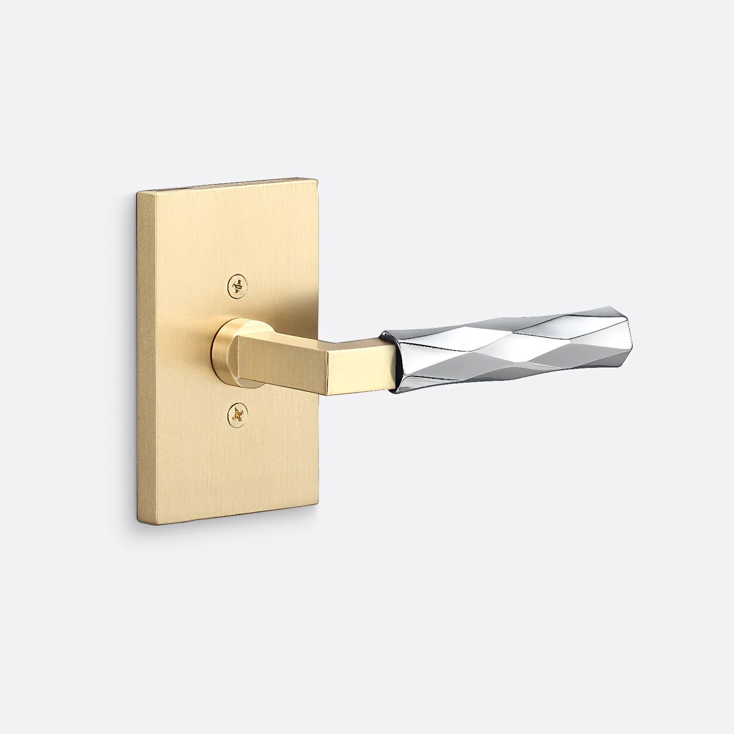 Sure-Loc LV100-GRIP-VT Vertex Grip Dummy Door Lever with Levanto Rosette.