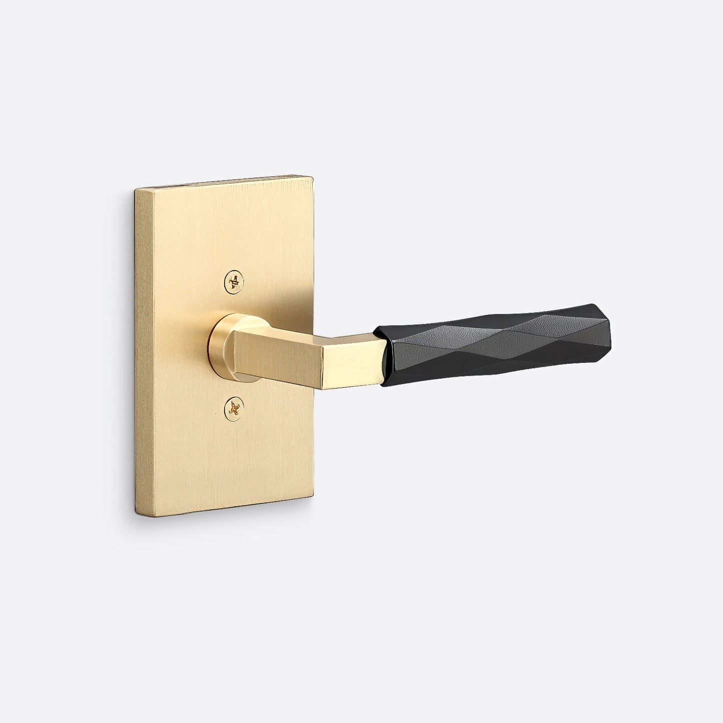 Sure-Loc LV100-GRIP-VT Vertex Grip Dummy Door Lever with Levanto Rosette.